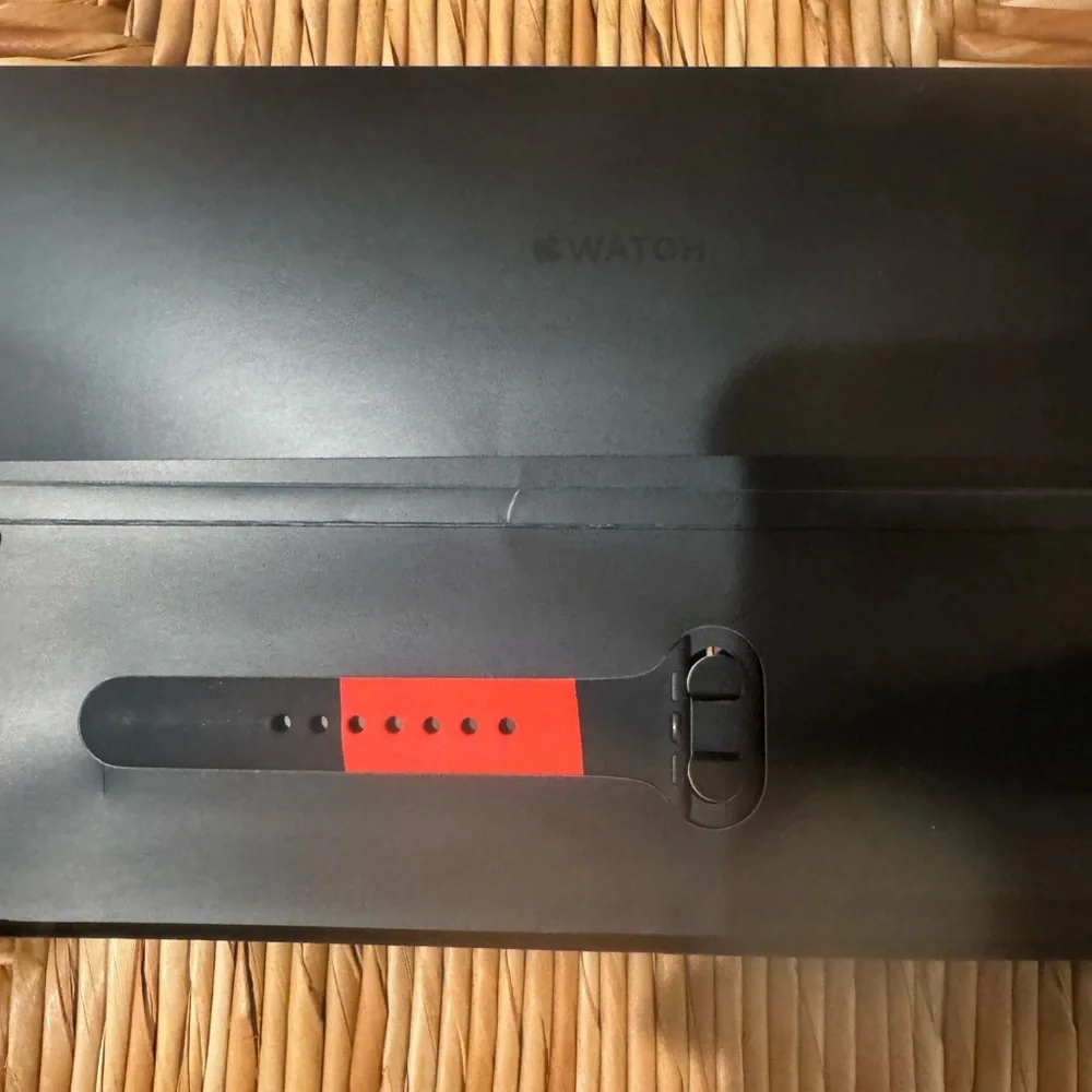 Apple Unity Black and Red Smartwatch Band